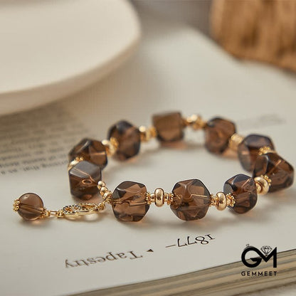 Simple Smoked Cleaning  Quartz Bracelet