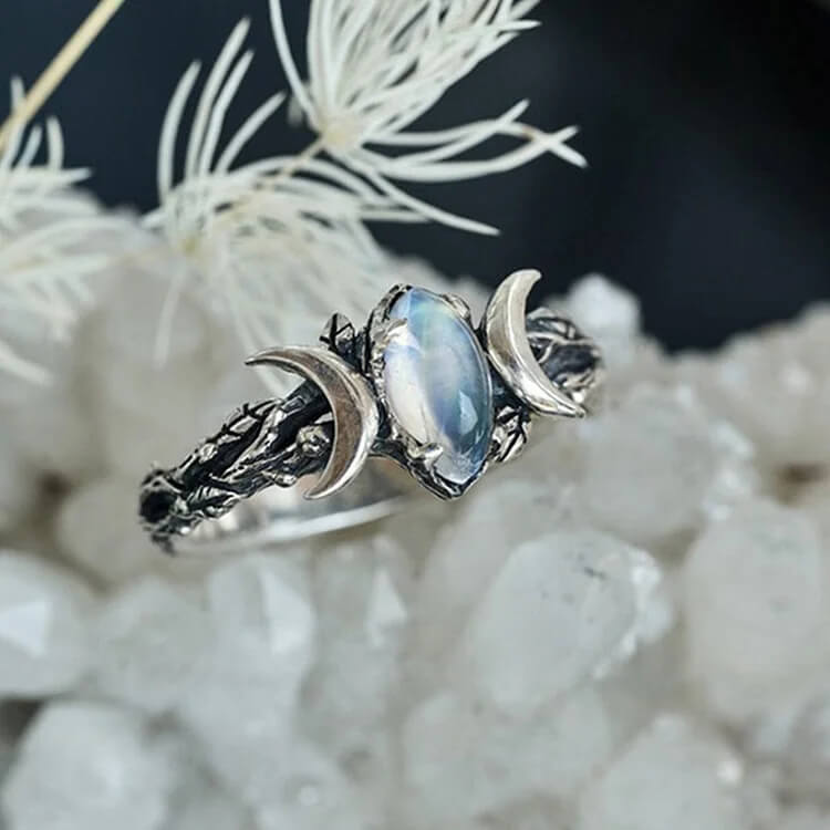 DAUGHTER - My Special Star - Moonstone Moon Light Ring