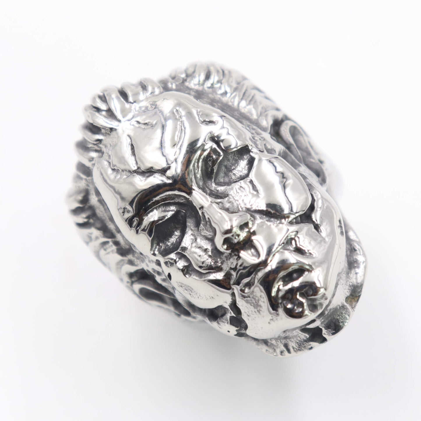 Vintage Einstein Skull Ring