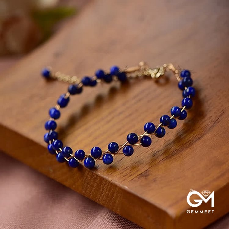 Lapis Lazuli Protection Gemstone Bracelet