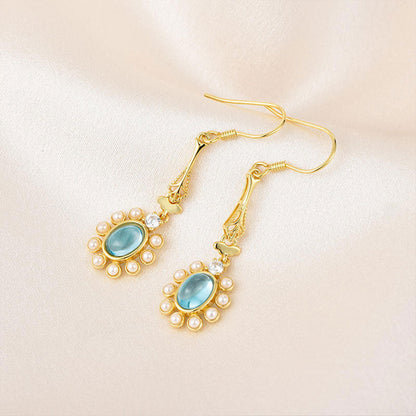 Cute Sunflower Shape Dangle Earrings