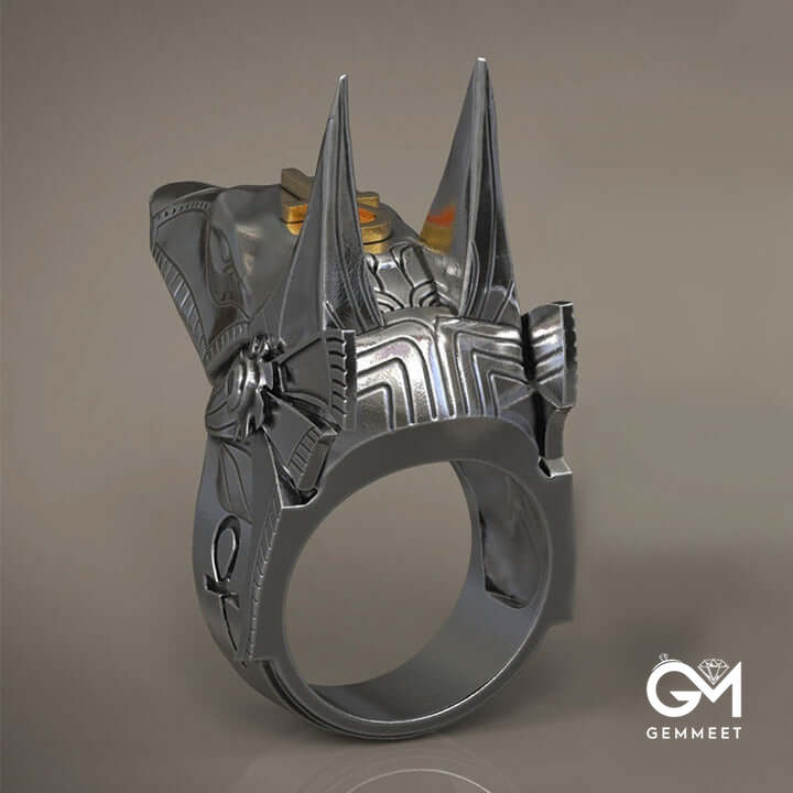 Vintage Anubis Jackal Ring