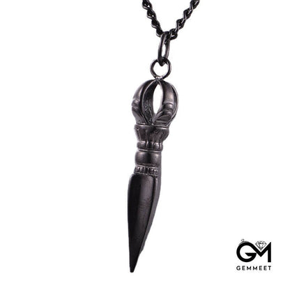 Hip Hop Arrow Sword Necklace