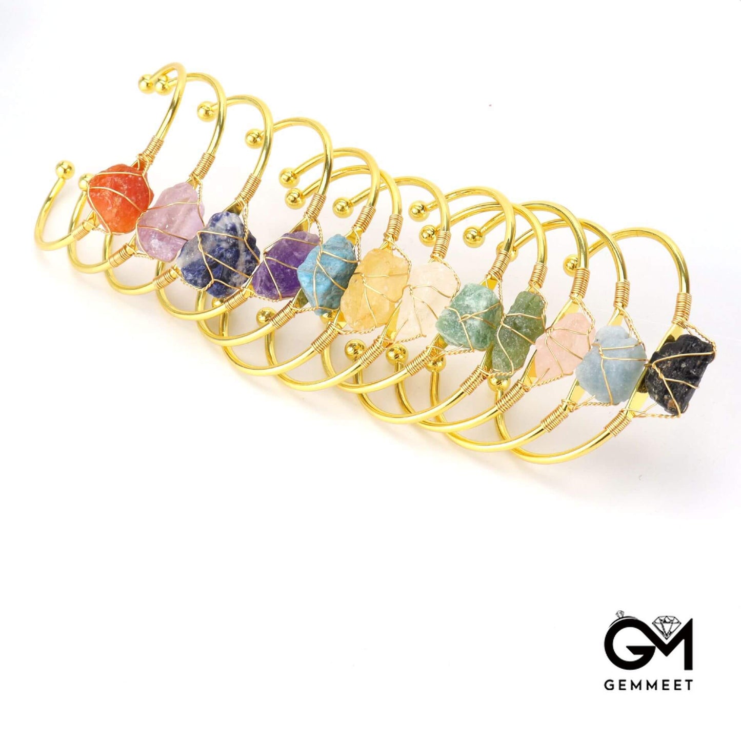 Crystal Winding Simple Bracelet