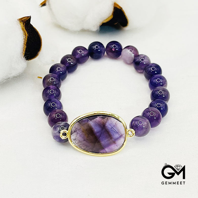 Crystal Relieves stress Amethyst Bracelet