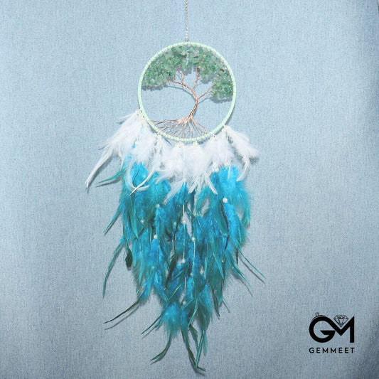 Crystal Tree of Life Dream Catcher