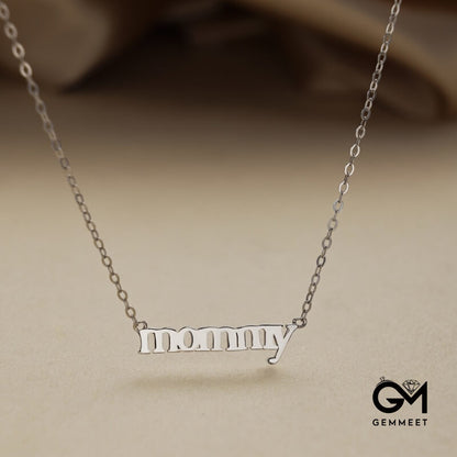 S925 Sterling Silver Hollow Love Necklace