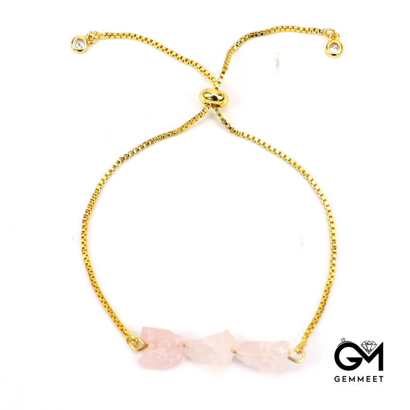 Crystal Gold Adjustable Bracelet