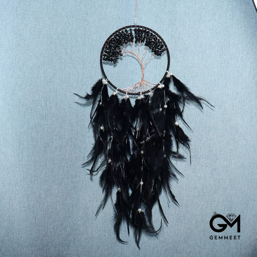 Crystal Tree of Life Dream Catcher