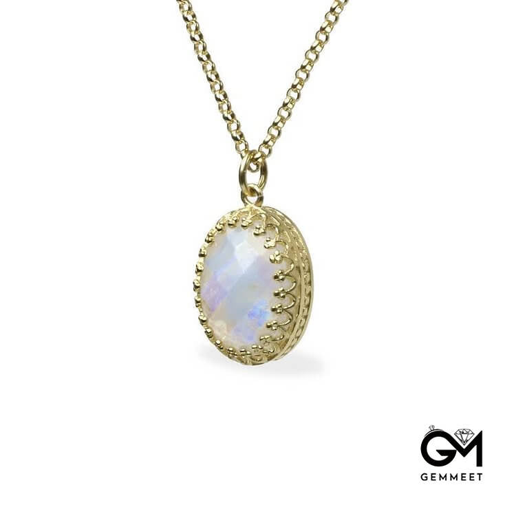 Delicate Natural Opal Necklace