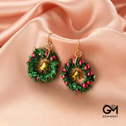 Creative Christmas Atmosphere Earrings