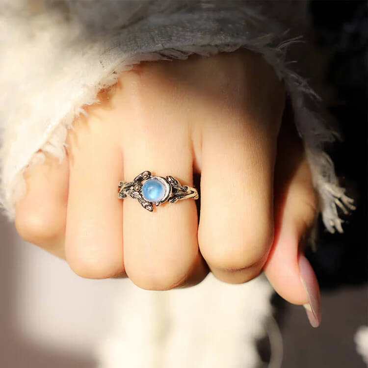 DAUGHTER - My Special Star - Moonstone Moon Light Ring