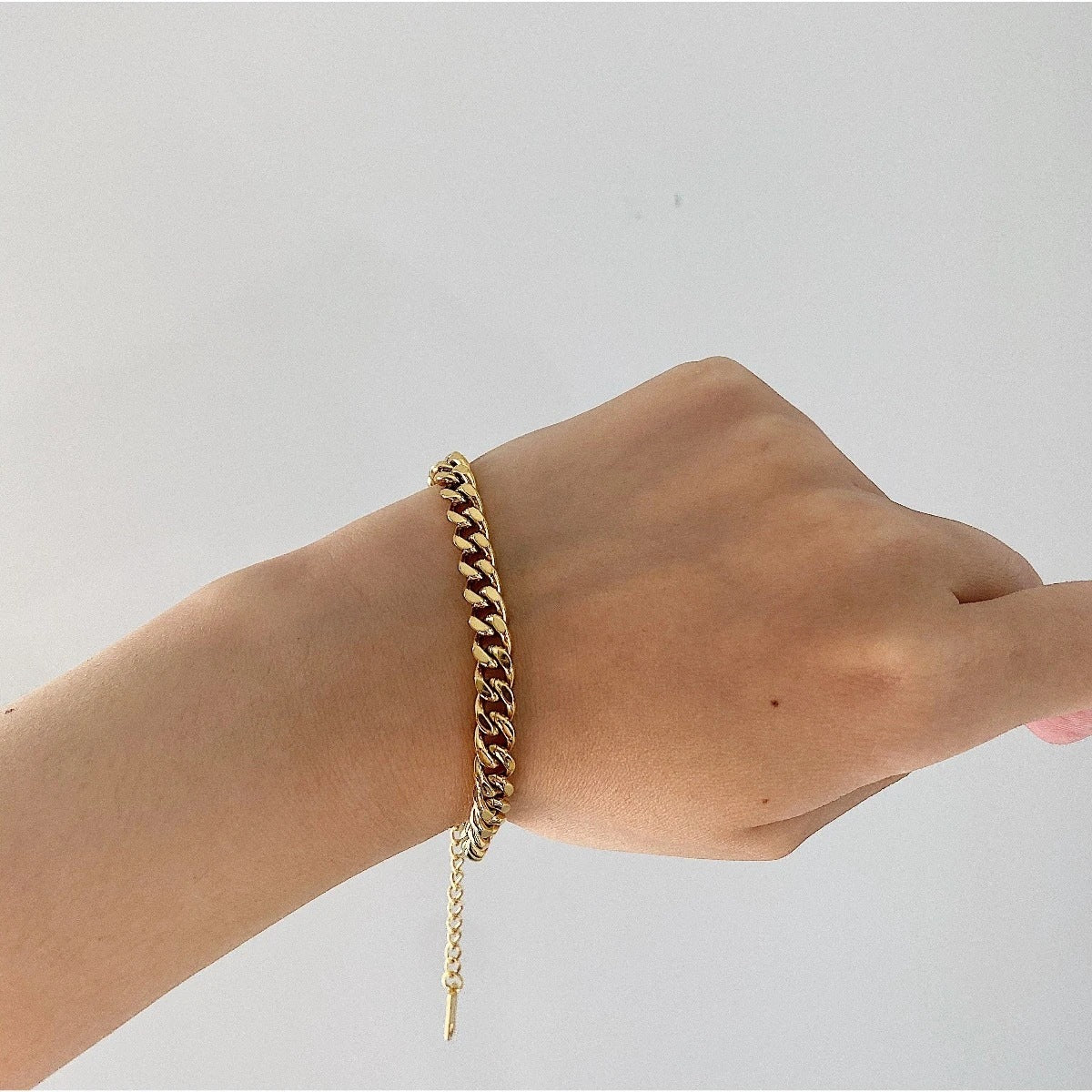 Basic Cuban Chain Bracelet