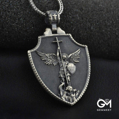 Mariners and Military Micharl's Archangel Necklace