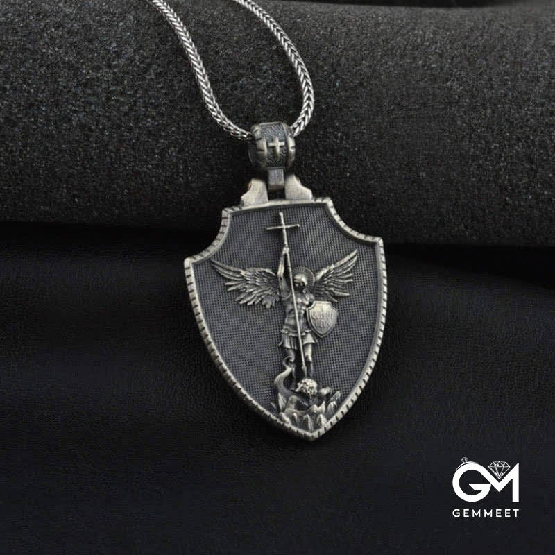 Mariners and Military Micharl's Archangel Necklace